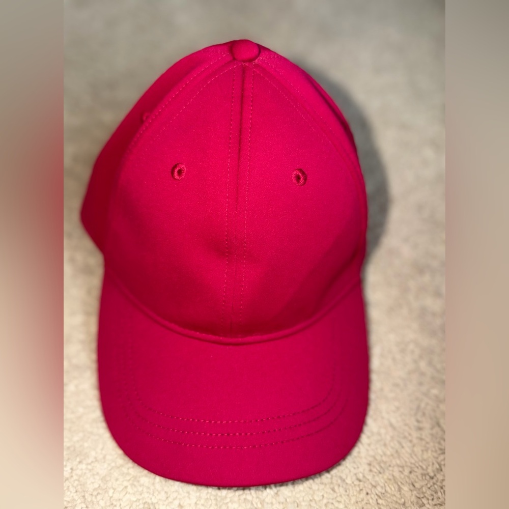 New Lululemon Baller Women’s Structured Ball cap Hat Ruby Red New